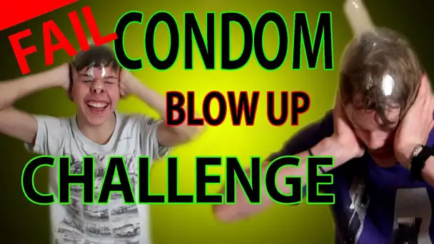 Seb la Frite - Condom Blow-up Challenge FAIL !