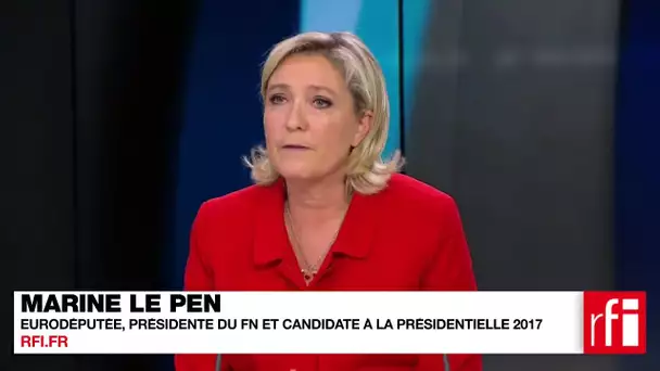 Marine Le Pen: «la négociation sur la sortie de l'UE sera ensuite soumise à un référendum national»