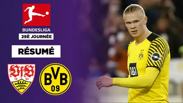 Résumé : Haaland de nouveau décisif, Dortmund met la pression sur le Bayern à Stuttgart