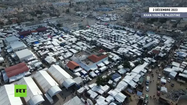 🇵🇸 Bande de Gaza : 800 personnes se sont réfugiées dans un camp à Khan Younès