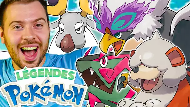 REACTION AUX NOUVEAUX POKEMON LEGENDES ARCEUS - Pokémon Presents