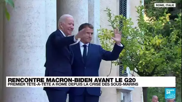 Rencontre Biden/Macron : J.Biden reconnaît une "maladresse" sur l'affaire des sous-marins