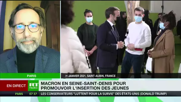 Déplacement de Macron en Seine-Saint-Denis:«Les jeunes ont été largement les oubliés de cette crise»