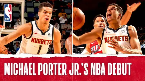 Michael Porter Jr. Makes NBA Debut!