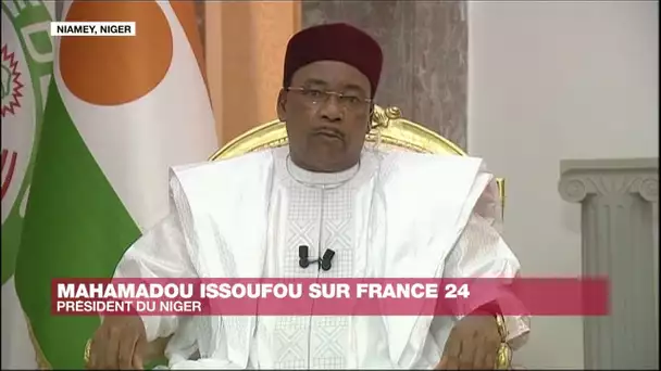 EXTRAIT - Sur France 24 Mahamadou Issoufou appelle à un plan Marshall pour pallier à la crise