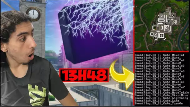 LE CUBE VA DÉTRUIRE TILTED TOWERS !? GROS ÉVÉNEMENT AVEC LE CUBE  SUR FORTNITE BATTLE ROYALE !