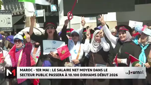 Maroc : révision du salaire net moyen en 2026