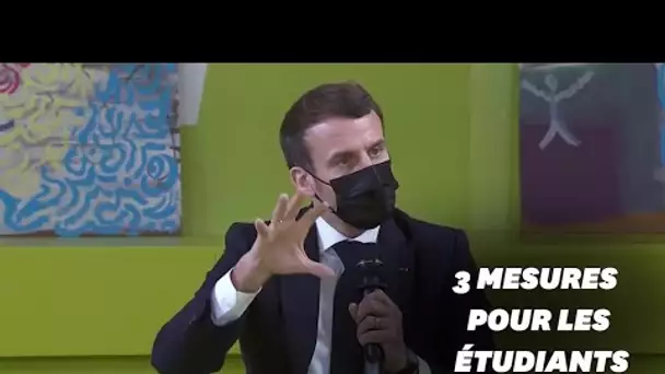Les trois annonces d’Emmanuel Macron pour l'enseignement supérieur