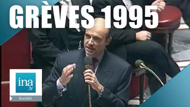 Grèves 1995: le plan Juppé à l'assemblée nationale | Archive INA