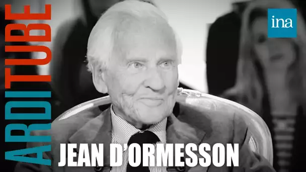 Jean D'Ormesson, l'Immortel vraiment immortel chez Thierry Ardisson | INA Arditube
