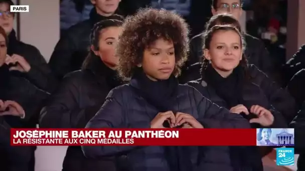 Joséphine Baker au Panthéon : une chorale d'enfants interprète le titre "Dans mon village"