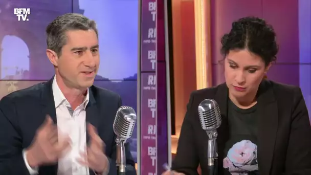 François Ruffin face à Apolline de Malherbe en direct