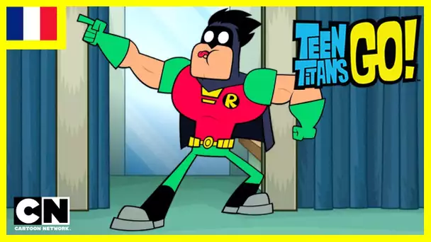 Teen Titans GO TV knight en français 🇫🇷 | Soirée télé episode 3