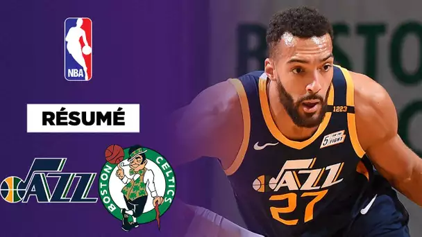 Résumé NBA VF : Gobert et le Jazz marquent les esprits contre les Celtics !