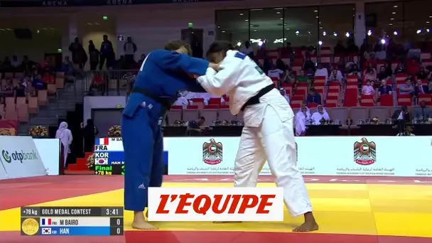 M'Bairo battue en finale des -78 kg - Judo - Grand Slam - Abu Dhabi