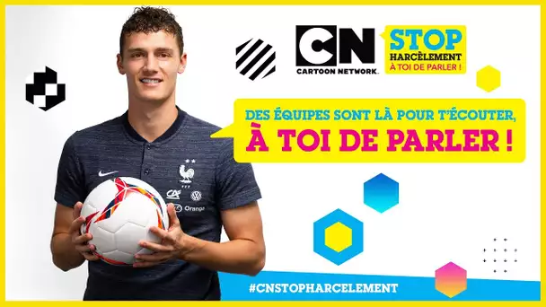 STOP HARCÈLEMENT  🇫🇷| Benjamin Pavard s'engage aux côtés de Cartoon Network contre le harcèlement