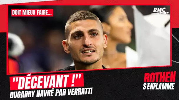 PSG: "Verratti comme Pastore, Neymar, Ronaldinho... ils auraient dû faire mieux" regrette Dugarry