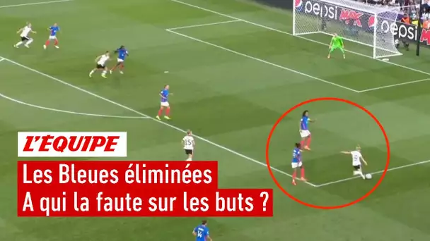 Les Bleues éliminées de l'Euro : qui est responsable sur les buts de l'Allemagne ?