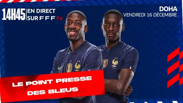 La conférence de presse des Bleus en direct (14h45)