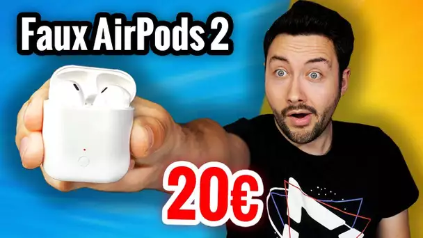 J'ai acheté des Faux AirPods 2 à 20€ ! (Bluffant)