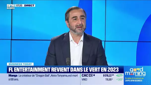 François Riahi (FL Entertainment) : FL Entertainment revient dans le vert en 2023