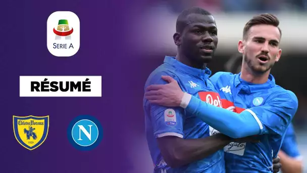 Résumé : Avec un Koulibaly en feu, Naples envoie le Chievo en Serie B !