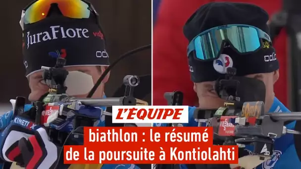 Le résumé de la poursuite de Kontiolahti - Biathlon