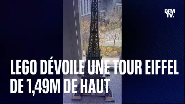 Tour Eiffel: Lego dévoile sa plus grande construction commercialisée