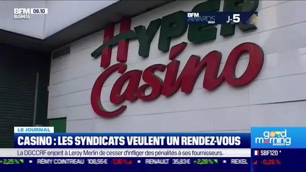 Casino: les syndicats veulent un rendez-vous