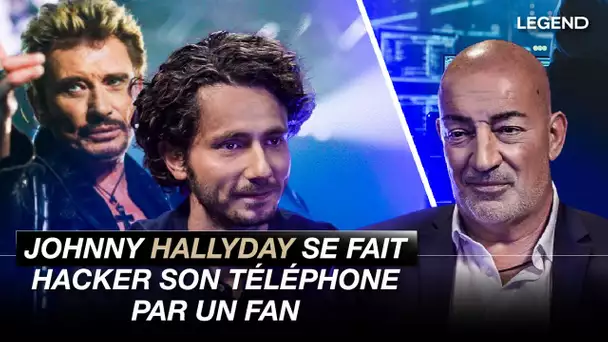 Johnny Hallyday se fait hacker son téléphone par un fan