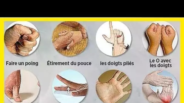 8 exercices pour soulager la douleur de l’arthrite dans vos mains!