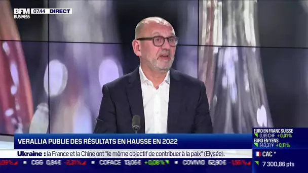 Patrice Lucas (Verallia) : Verallia publie des résultats en hausse en 2022