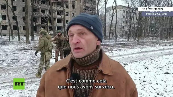 « Nous sommes chez nous en Russie », déclare un habitant d'Avdeïevka après la libération de la ville