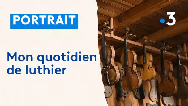 Benjamin, un luthier qui joue du violon