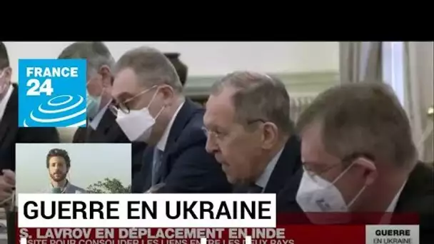 La Russie salue la position de l'Inde sur le conflit en Ukraine • FRANCE 24