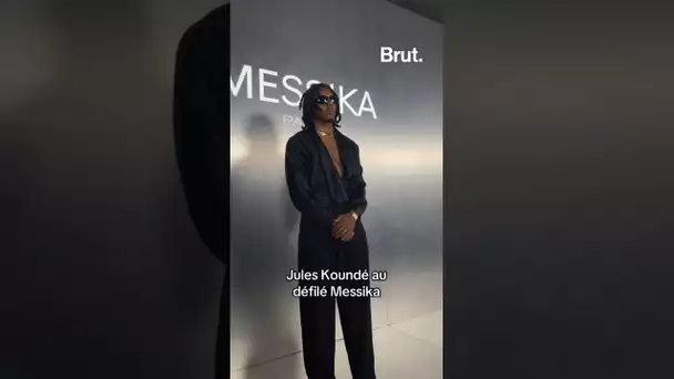 Jules Koundé au défilé Messika