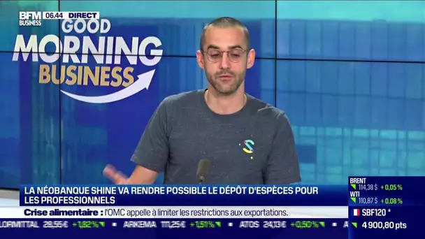 La néobanque Shine va rendre possible le dépôt d'espèces pour les professionnels