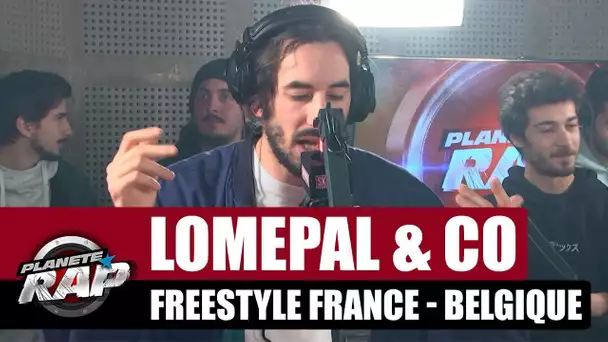 Lomepal - Freestyle France Belgique avec Roméo Elvis, Caballero & JeanJass, Slimka, Isha & Moka Boka