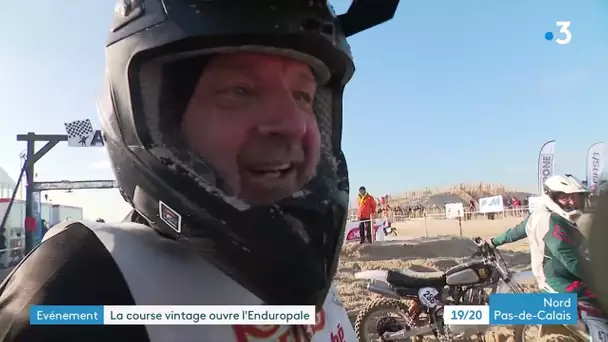 Retour sur la course vintage de l'Enduropale du Touquet 2022.