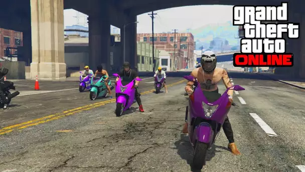 GTA 5 - ON FAIT LE STUNT AVEC LES BIQUETTES ! Mafia challenge