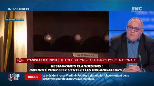 Restaurants clandestins: "Plusieurs centaines d'établissements ont fermé administrativement"