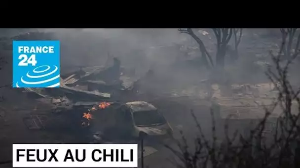 Feux de forêt au Chili : au moins 64 morts, le bilan risque encore de s'alourdir • FRANCE 24