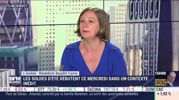 Bénédicte Boudet-Corric (CCF) : Les soldes d'été débutent ce mercredi dans un contexte inédit