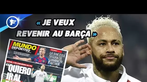 Neymar aurait annoncé qu'il veut retourner au Barça | Revue de presse