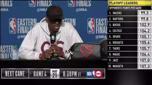 Pascal Siakam Press Conference | Eastern Conference Finals Game 3