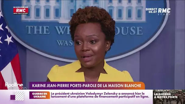 États-Unis : Karine Jean-Pierre, première femme noire et lesbienne porte-parole de la Maison Blanche