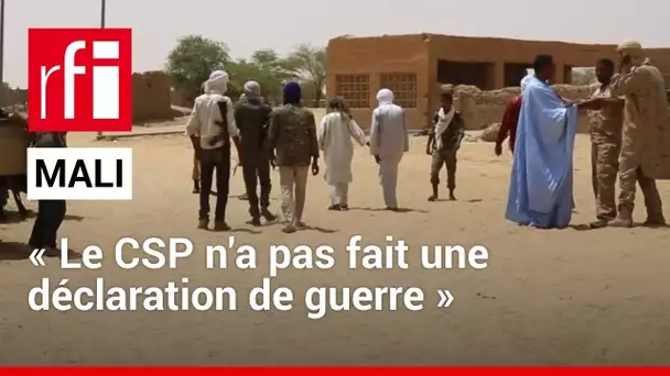 Mali-Attaye Ag Mohamed : «Notre action au CSP est placée dans le cadre de la légitime défense» • RFI