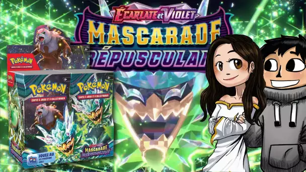 WORLD PREMIERE POKEMON EV06 | MASCARADE CREPUSCULAIRE 🎭 | OUVERTURE ! ft @MsBgirl45