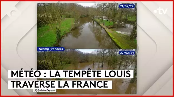 Tempête Louis, Gérald Darmanin dans Paris Match…  - Le 5/5 - C à Vous - 22/02/2024