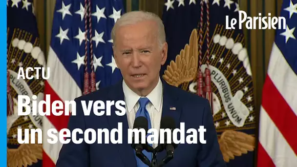 Biden confirme « avoir l'intention » de briguer un second mandat, mais le confirmera l'an prochain
